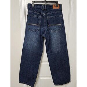 Bronson Premium Jeans Men’s 32X30 (31x29) Blue Wide Straight Leg Western VGUC
